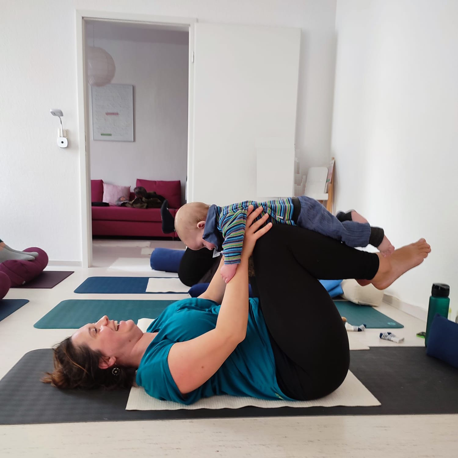 Rückbildung mit Baby